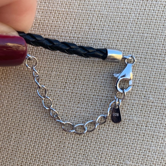 Handmade Turquoise and Sterling Silver UFO necklace - Picture 10 of 15